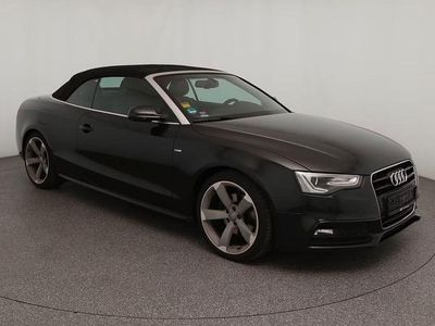 Gebraucht Audi A5 Cabriolet S-Line 170 PS (125 kW) 2012 Schwarz Cabrio