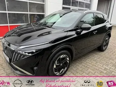 Neu Nissan Qashqai N-Connecta 206 PS (151 kW) 2025 Schwarz SUV