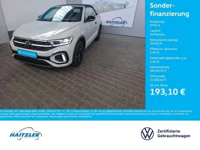 Gebraucht VW T-Roc Cabriolet Edition 150 PS (110 kW) 2025 Ascotgrau Cabrio