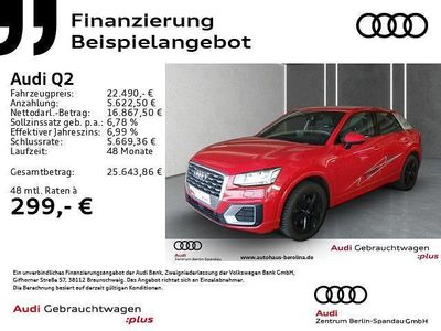 Gebraucht Audi Q2 S-Line 150 PS (110 kW) 2018 Rot SUV