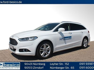 gebraucht Ford Mondeo Titanium Turnier 2,0TDCi*LED*Navi*AHK*Memory*PDC