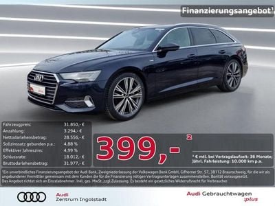 Gebraucht Audi A6 S-Line 204 PS (150 kW) 2021 Firmamentblau metallic Kombi