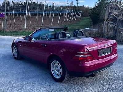 Usata Mercedes SLK200 136 CV (100 kW) 1998 Rosso Cabrio