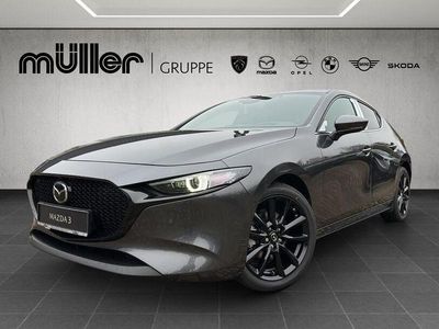 Neu Mazda 3 Exclusive 186 PS (136 kW) 2026 Machine gray Limousine
