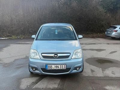 Gebraucht Opel Meriva 90 PS (66 kW) 2008 Blau Van / Kleinbus