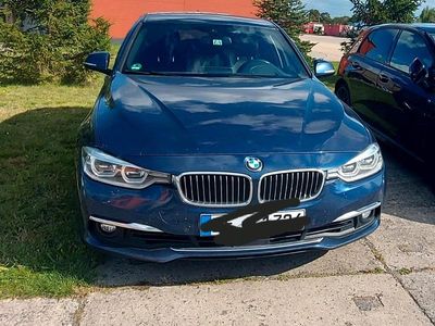Usata BMW 330 Luxury Line 286 CV (210 kW) 2015 Blu Station wagon