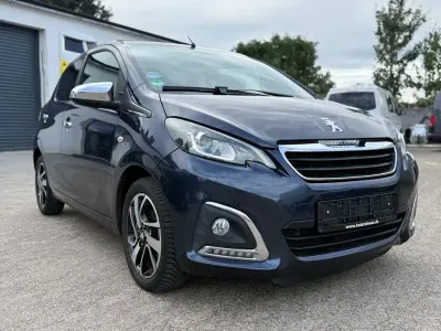 Gebraucht Peugeot 108 Allure 82 PS (60 kW) 2018 Blau Limousine