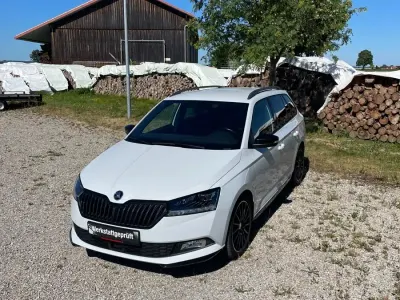 Gebraucht Skoda Fabia Monte Carlo 95 PS (69 kW) 2021 Moonweiss metallic Kleinwagen