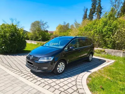 Gebraucht VW Sharan Highline 170 PS (125 kW) 2013 Schwarz Van / Kleinbus