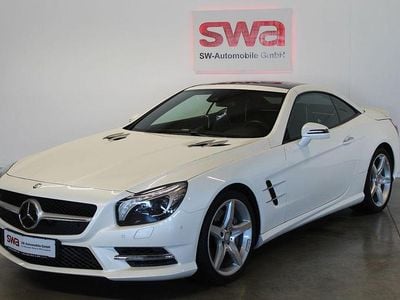 Gebraucht Mercedes SL350 AMG 306 PS (225 kW) 2014 Weiß Cabrio