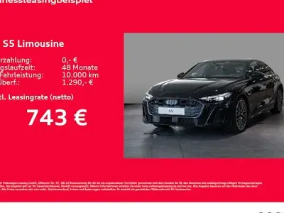 Nowe Audi S5 Ambiente 367 KM (269 kW) 2026 Czarny Sedan/Limuzyna