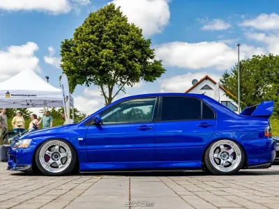 Gebraucht Mitsubishi Lancer Evolution 405 PS (297 kW) 2007 Blau Limousine