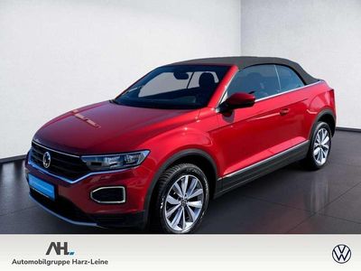 Second-hand VW T-Roc Cabriolet Style 150 CP (110 kW) 2021 Roșu Cabrio