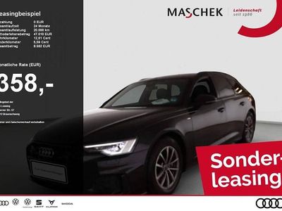 Gebraucht Audi A6 S-Line 204 PS (150 kW) 2025 Mythosschwarz metallic Kombi