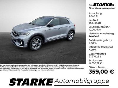 Second-hand VW T-Roc R-line 150 CP (110 kW) 2022 Gri SUV