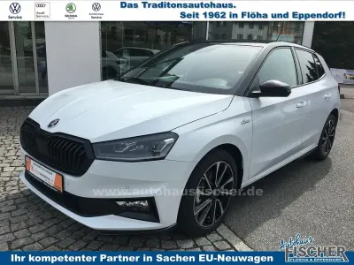 Gebraucht Skoda Fabia Monte Carlo 116 PS (85 kW) 2026 Moonweiss metallic/sch... Kleinwagen