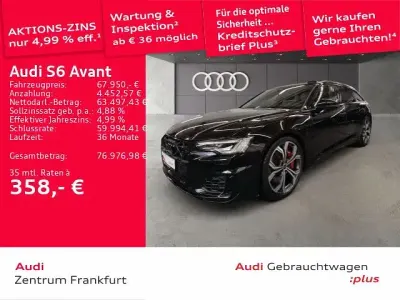 Usata Audi S6 Ambiente 344 CV (253 kW) 2025 Nero Station wagon