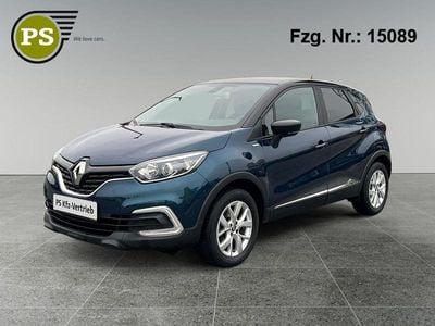 Usata Renault Captur LIMITED 90 CV (66 kW) 2018 Blu SUV