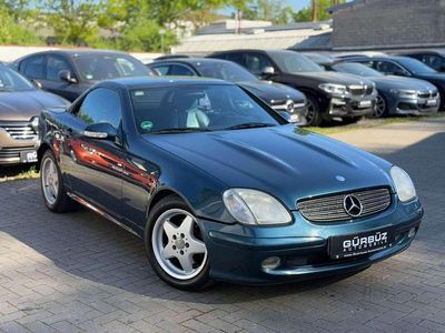 Second-hand Mercedes SLK200 163 CP (119 kW) 2001 Verde Cabrio