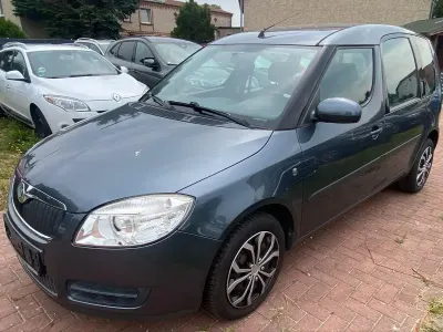 Gebraucht Skoda Roomster Style 86 PS (63 kW) 2009 Seda anthracite/anthracite gra Van / Kleinbus