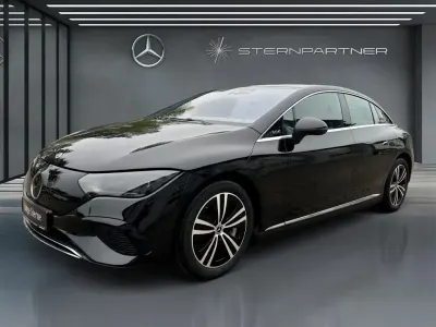 Gebraucht Mercedes EQE350 Premium 235 kW (320 PS) 2025 Metalliclack obsidianschwarz Limousine