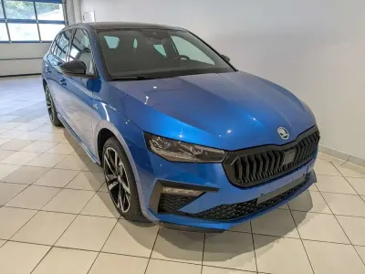 Gebraucht Skoda Scala Monte Carlo 116 PS (85 kW) 2024 Blau Kleinwagen