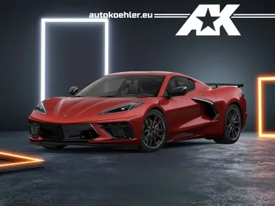 Neu Corvette C8 495 PS (364 kW) 2026 Rot Coupé