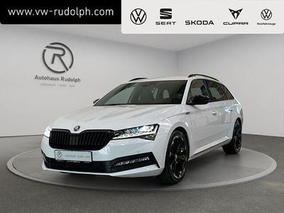 Gebraucht Skoda Superb SportLine 150 PS (110 kW) 2022 Weiß Kombi