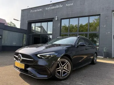 Gebraucht Mercedes C220 AMG line 200 PS (147 kW) 2021 Grau Kombi