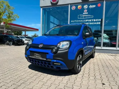 Gebraucht Fiat Panda Cross Cross 69 PS (50 kW) 2018 Blau Kleinwagen
