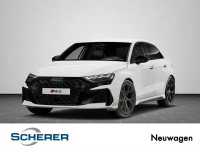 Ny Audi RS3 Sport 400 HK (294 kW) 2026 Hvid Sedan