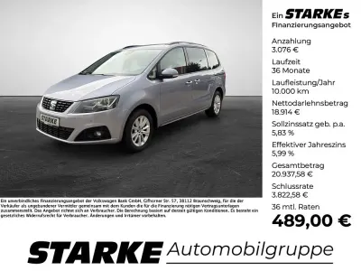 Gebraucht Seat Alhambra Style 150 PS (110 kW) 2019 Silber Van / Kleinbus