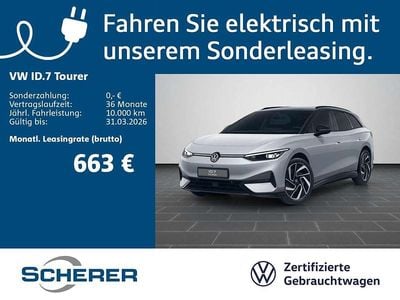 Gebraucht VW ID.7 Pro 210 kW (286 PS) 2025 Scale silver metallic schwarz (metallic) Kombi