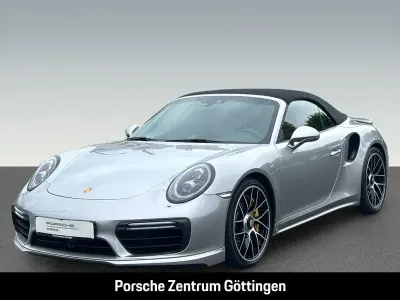 Begagnad Porsche 911 Turbo S Cabriolet 581 HK (427 kW) 2016 Silver Cab