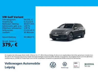 Gebraucht VW Golf VIII Style 150 PS (110 kW) 2025 Grau Kombi