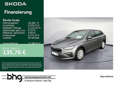 Gebraucht Skoda Scala Essence 116 PS (85 kW) 2025 Grau Kleinwagen