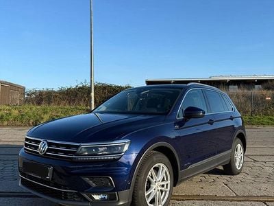 Blau Gebraucht 2018 VW Tiguan Highline SUV | 19.990 € (Guter Preis)