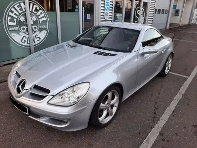 Gebraucht Mercedes SLK280 231 PS (169 kW) 2005 Silber Cabrio