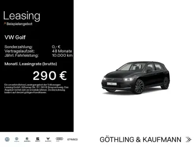 Gebraucht VW Golf VIII Style 204 PS (150 kW) 2022 Deep black perleffekt Limousine