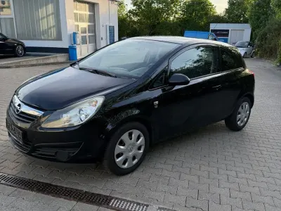 Gebraucht Opel Corsa Edition 87 PS (63 kW) 2010 Schwarz Kleinwagen