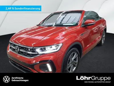 Gebraucht VW T-Roc Cabriolet R-line 150 PS (110 kW) 2025 Kings red metallic Cabrio