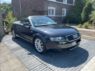 Gebraucht Audi A4 Cabriolet Sport 163 PS (119 kW) 2004 Schwarz Cabrio