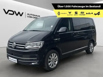 Käytetty VW Multivan Highline 204 HP (150 kW) 2017 Musta Tila-auto