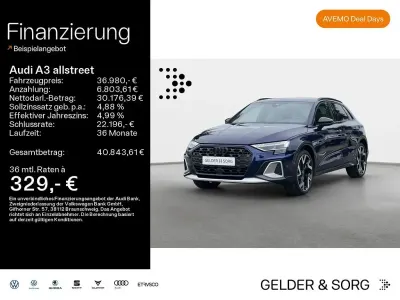 Używany Audi A3 Sport 150 KM (110 kW) 2025 Niebieski Sedan/Limuzyna
