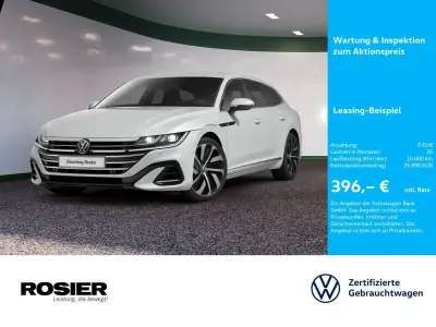 Brugt VW Arteon R-line 200 HK (147 kW) 2021 Hvid Stationcar