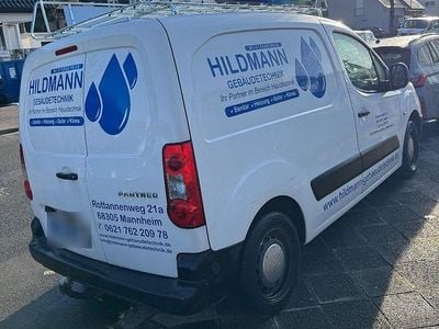 Gebraucht Peugeot Partner 75 PS (55 kW) 2009 Weiß Van / Kleinbus