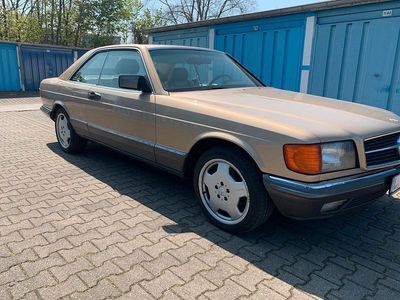 Second-hand Mercedes 500 245 CP (180 kW) 1983 Auriu Coupe