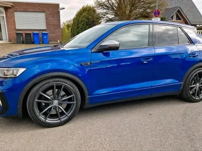 Käytetty VW T-Roc R 300 HP (220 kW) 2020 Sininen Katumaasturi