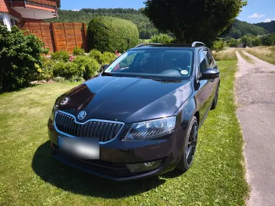 Gebraucht Skoda Octavia Elegance 150 PS (110 kW) 2015 Schwarz Kombi