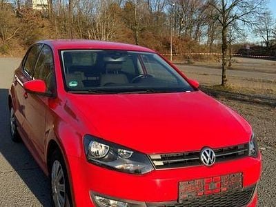 Gebraucht VW Polo Team 86 PS (63 kW) 2010 Rot Kleinwagen